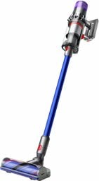 a dyson v11 extra cordless vacuum on a white background