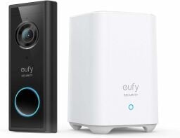 eufy Security Video Doorbell S220 kit on a white background