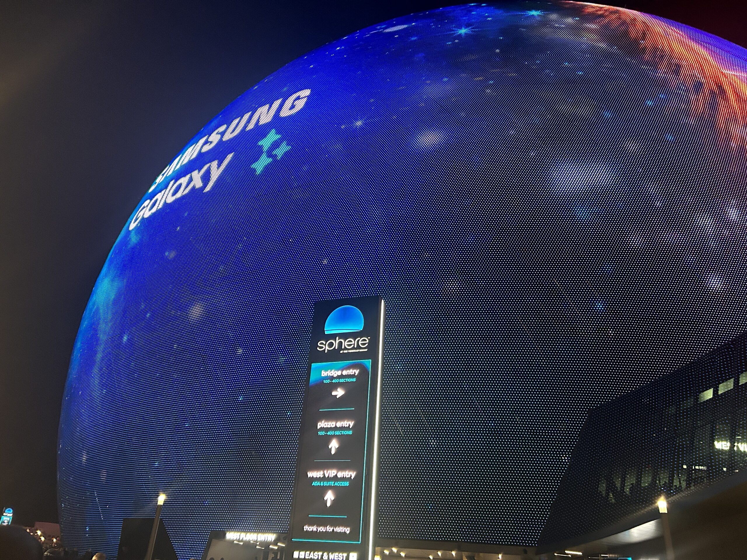 Picture of the Sphere from the outside